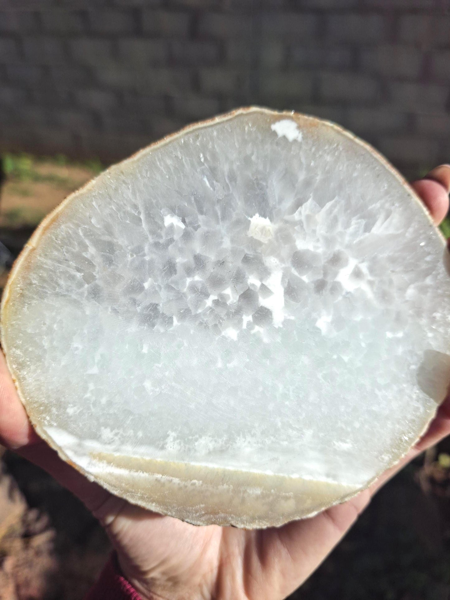 Plaque Agate Botswana, plaque Agate naturelle