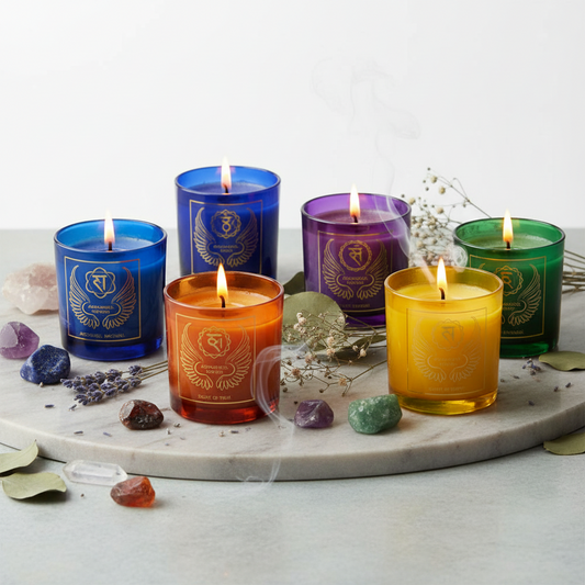 Bougies Archanges et Chakras