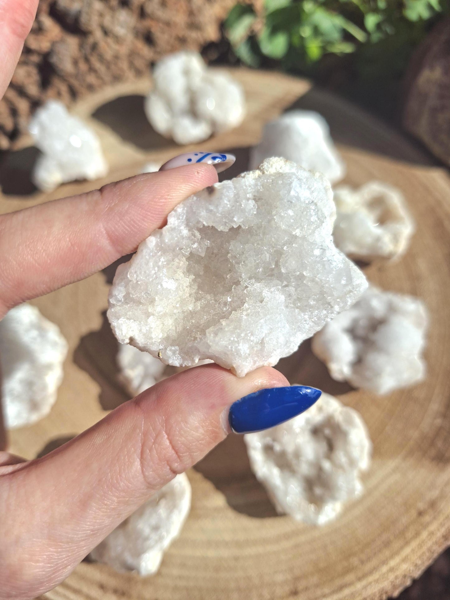 Géode Cristal de roche, géode Quartz