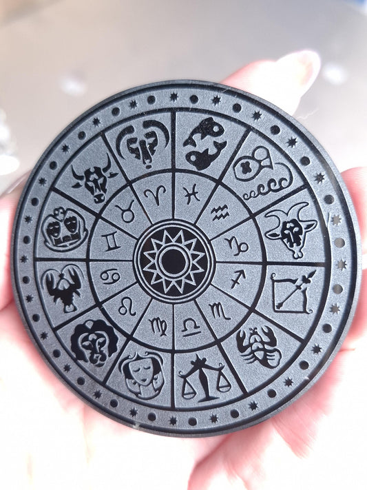 Plaque Obsidienne noire, plaque de rechargement