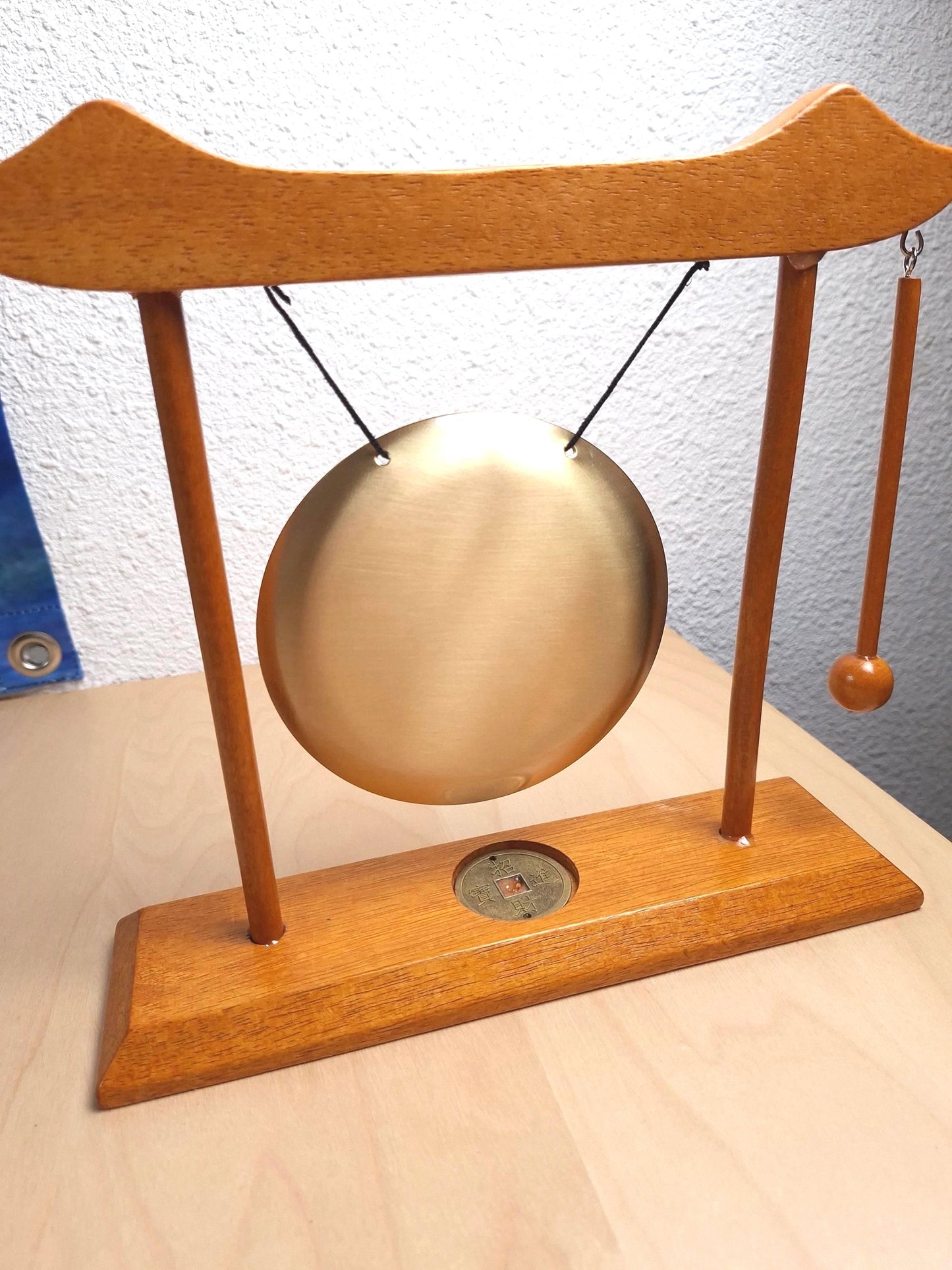 Gong de table, gong décoratif, gong zen