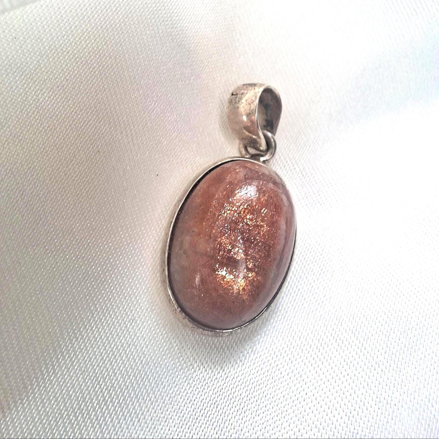 Pendentif Pierre de soleil, argent 925