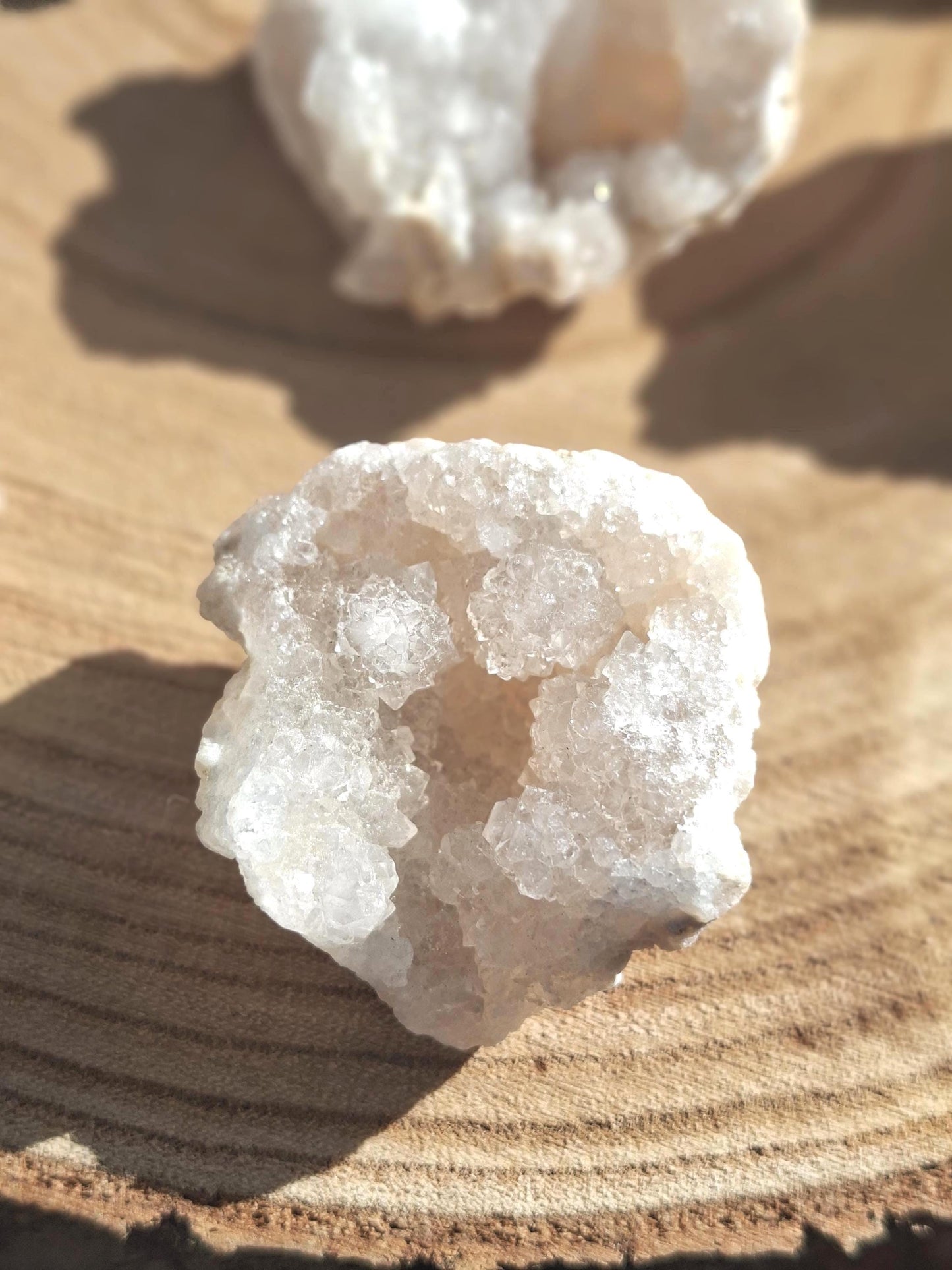 Géode Cristal de roche, géode Quartz