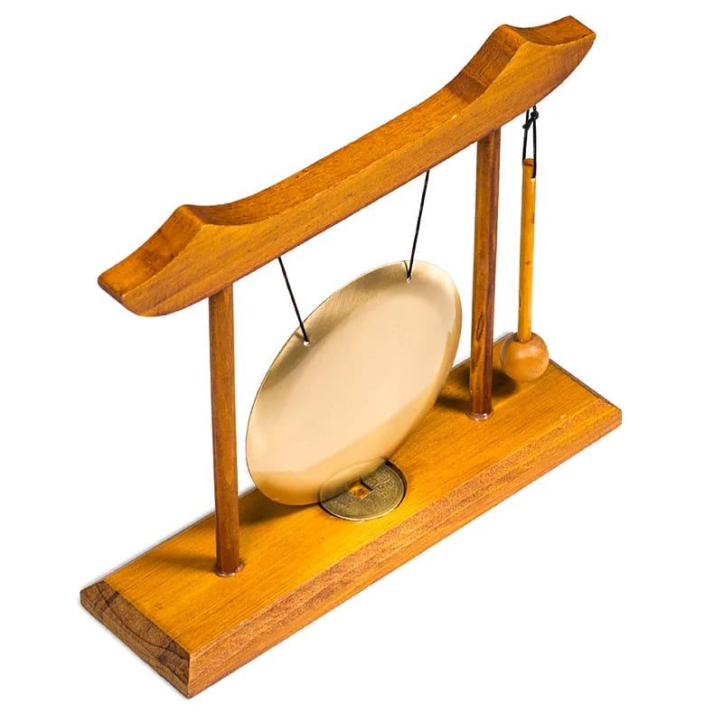 Gong de table, gong décoratif, gong zen