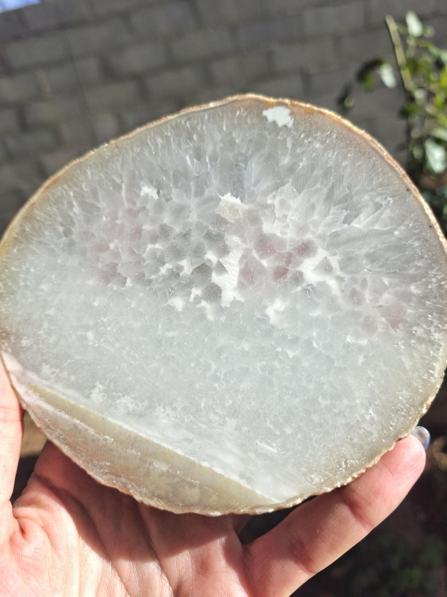 Plaque Agate Botswana, plaque Agate naturelle