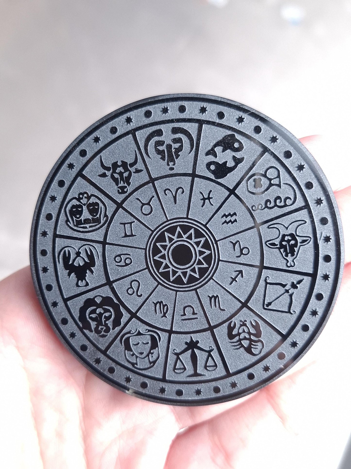 Plaque Obsidienne noire, plaque de rechargement