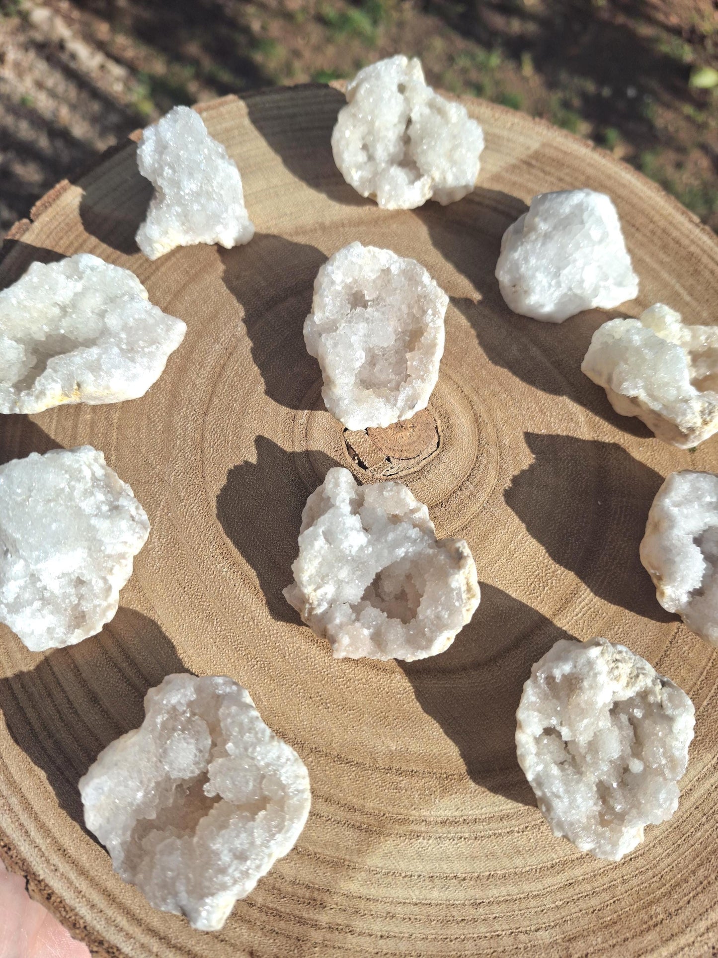 Géode Cristal de roche, géode Quartz