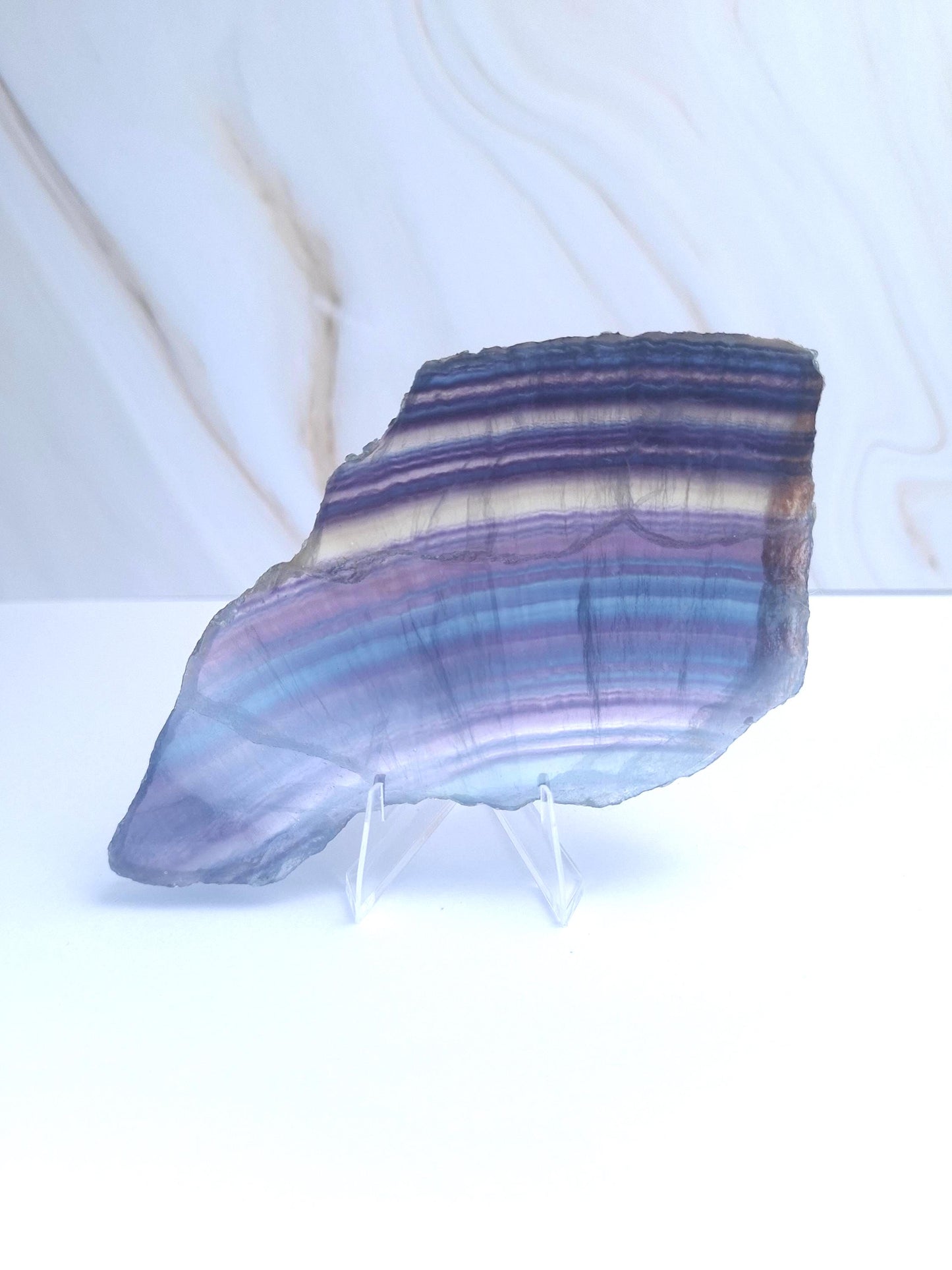 Tranche Fluorite, Plaque Fluorite