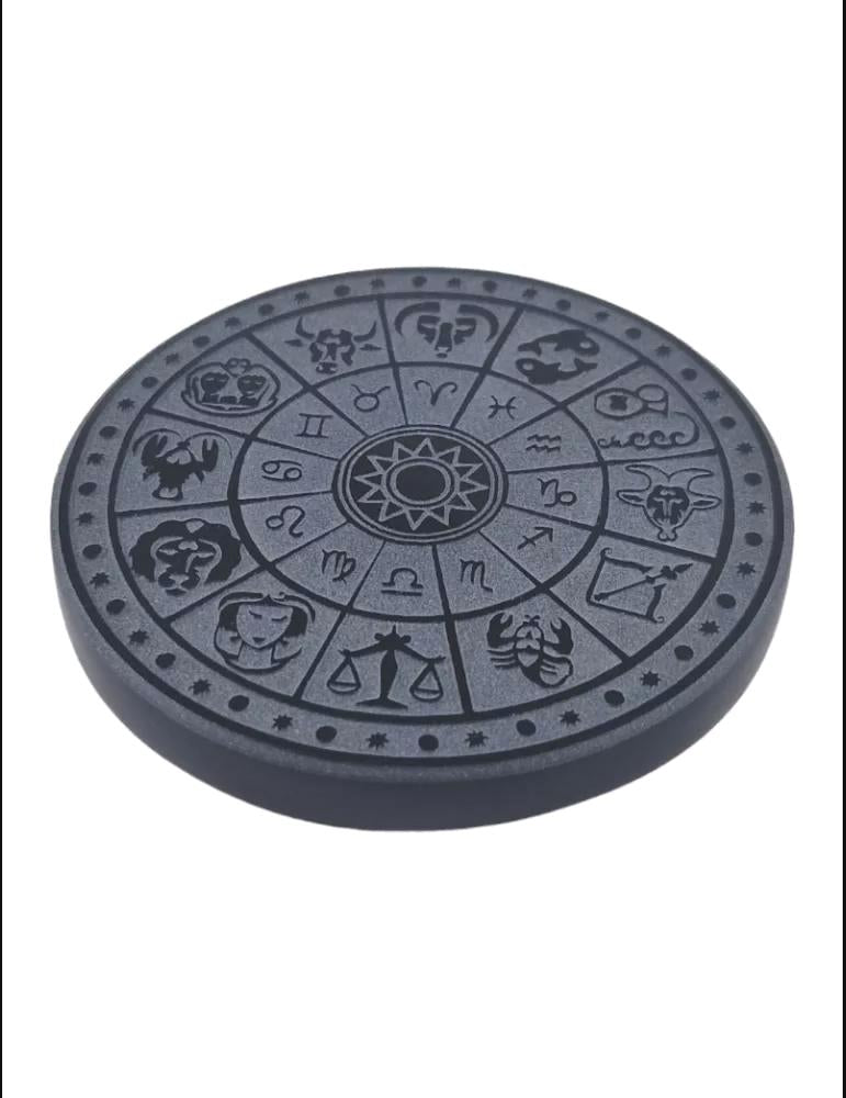 Plaque Obsidienne noire, plaque de rechargement