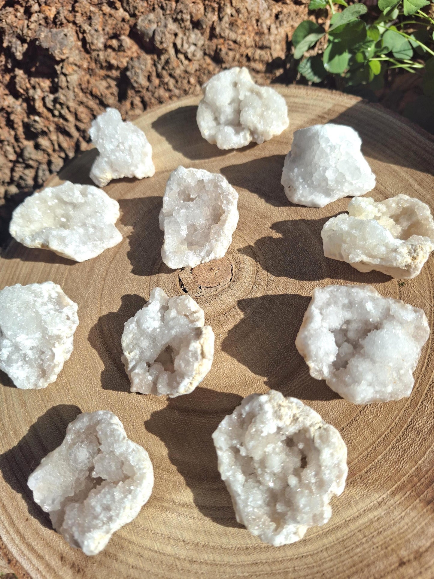 Géode Cristal de roche, géode Quartz