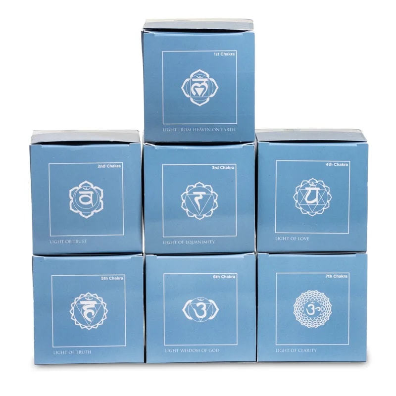 Bougies Archanges et Chakras