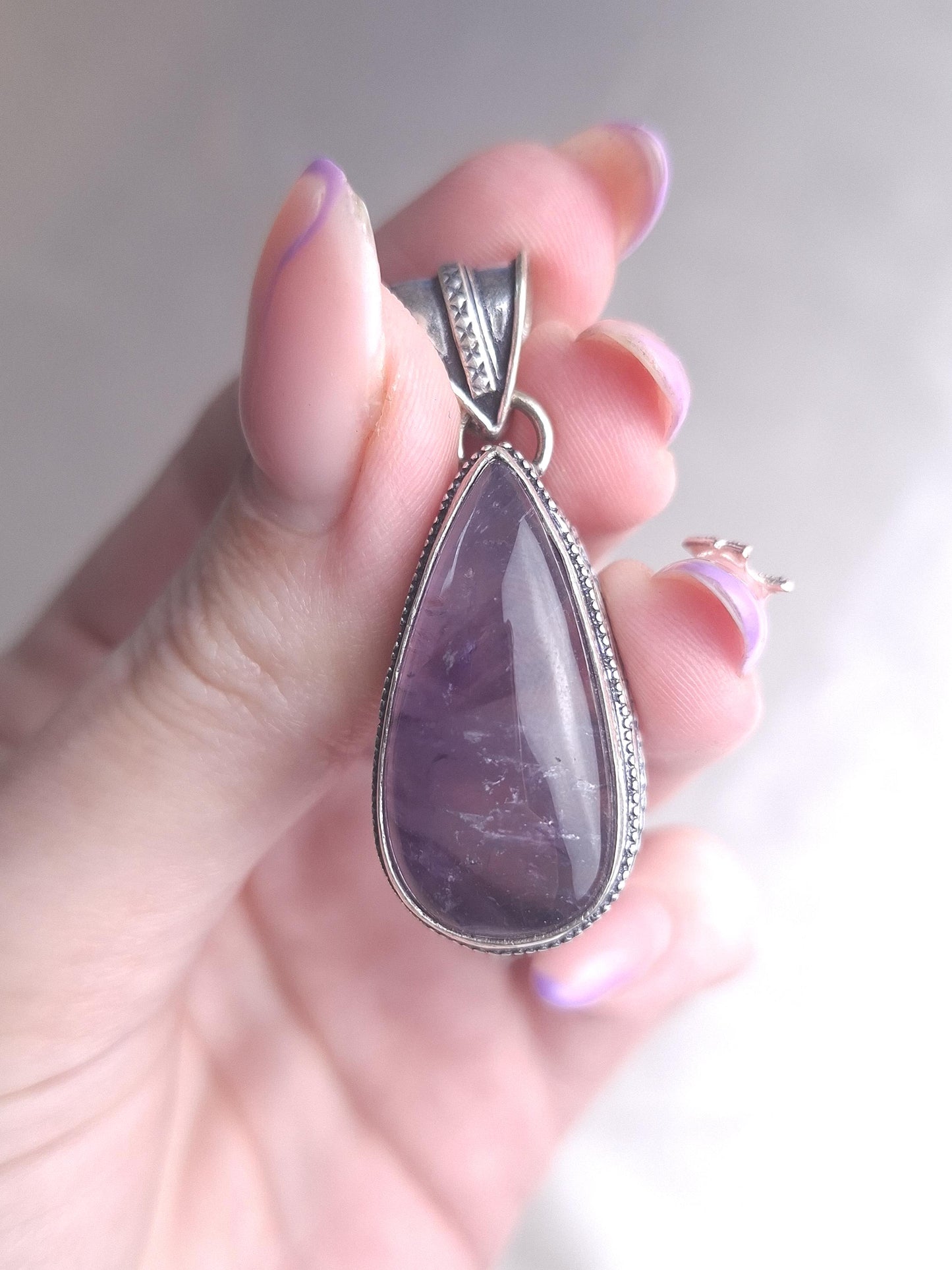 Pendentif Améthyste, argent 925