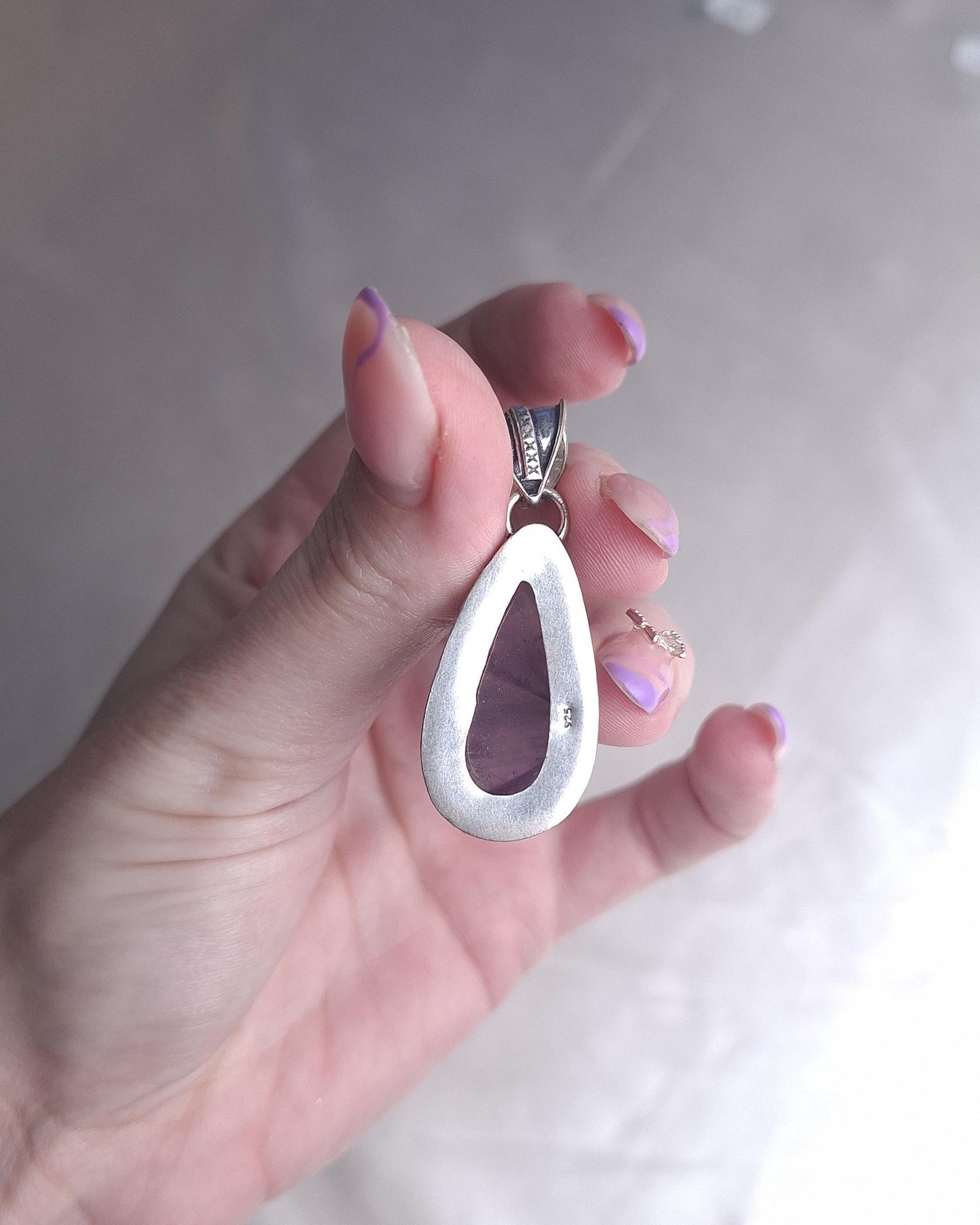 Pendentif Améthyste, argent 925