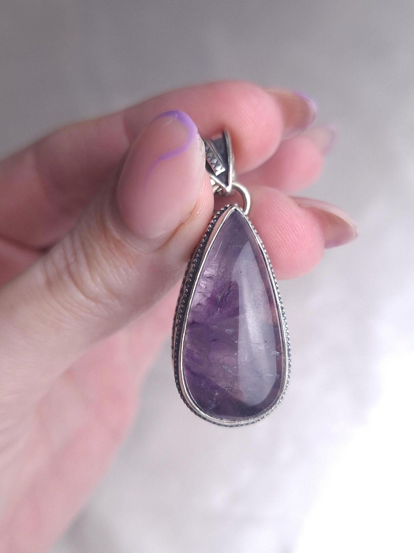 Pendentif Améthyste, argent 925