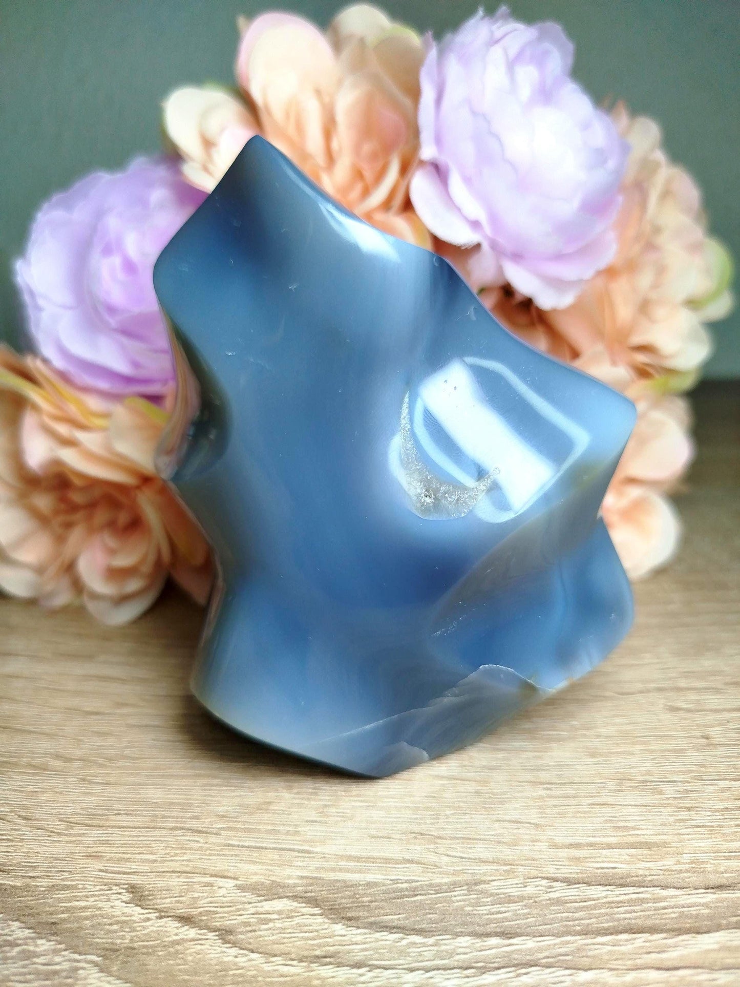 Pierre Agate Orque, Flamme Agate Orque, forme libre
