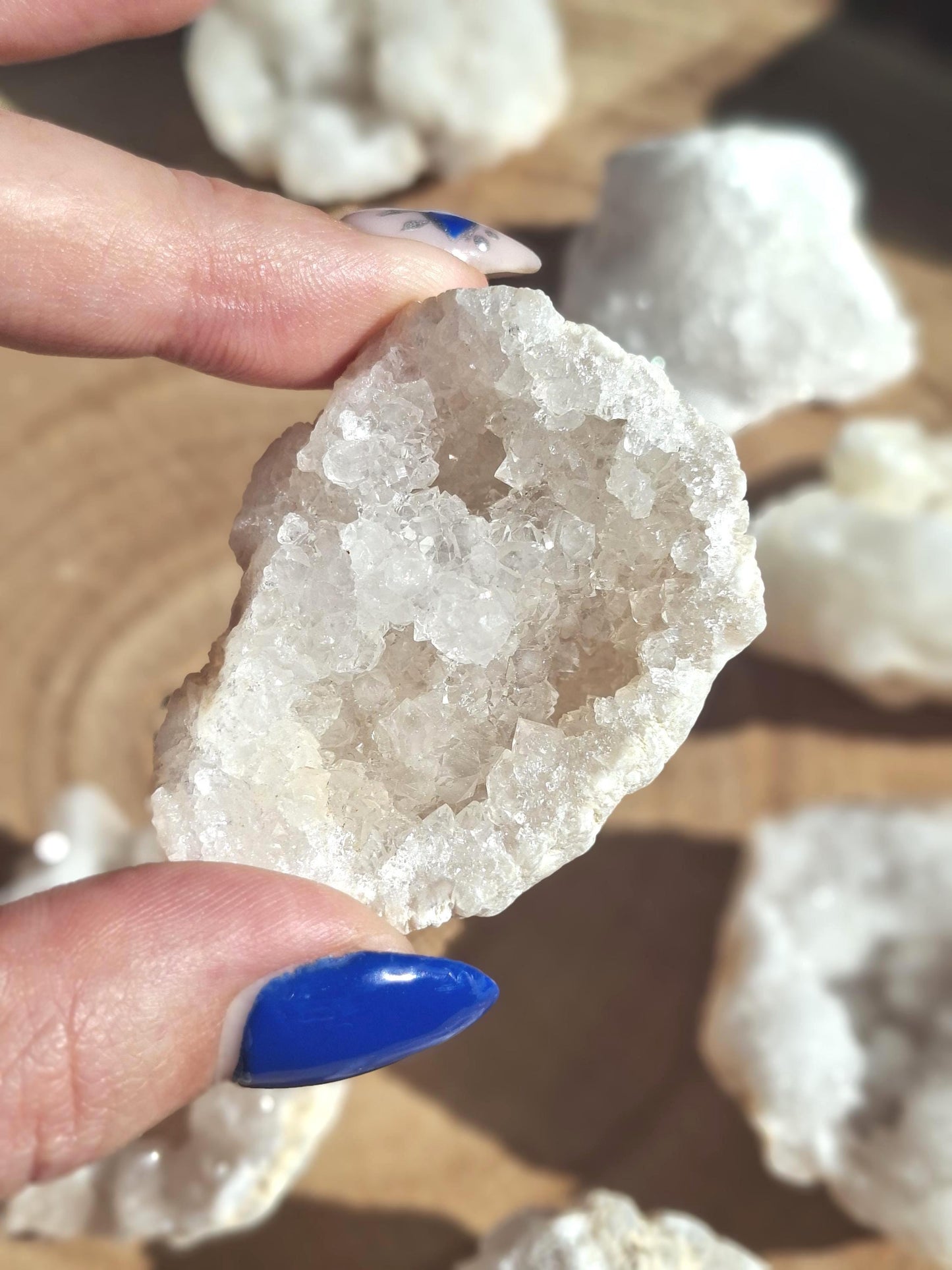 Géode Cristal de roche, géode Quartz