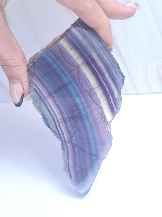 Tranche Fluorite, Plaque Fluorite