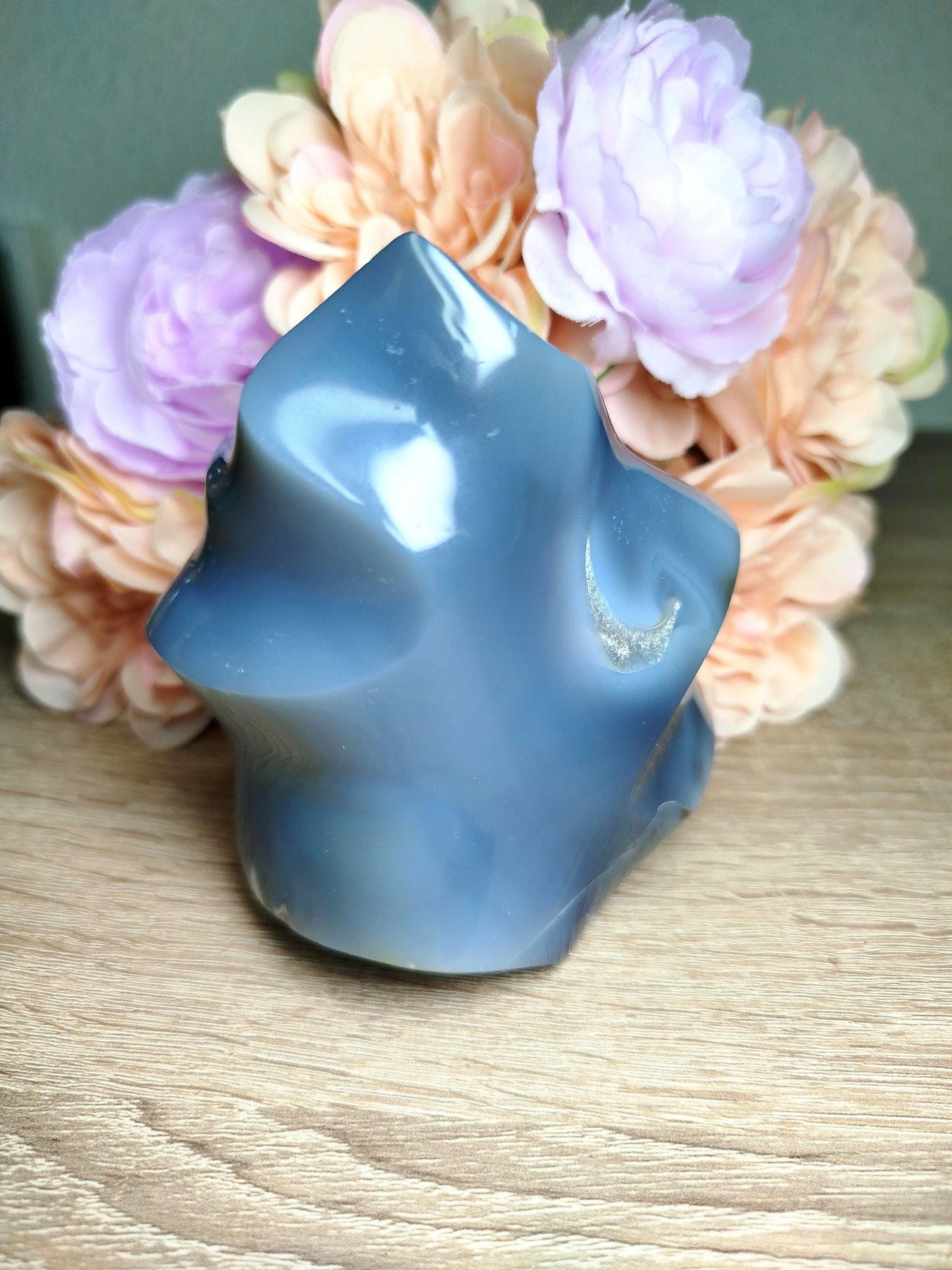Pierre Agate Orque, Flamme Agate Orque, forme libre