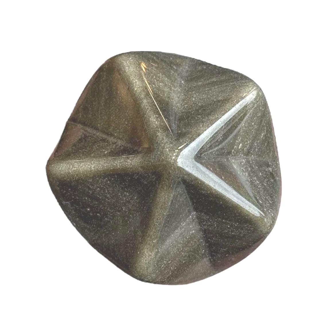 Etoile Obsidienne dorée, lune Obsidienne dorée, coeur Obsidienne dorée