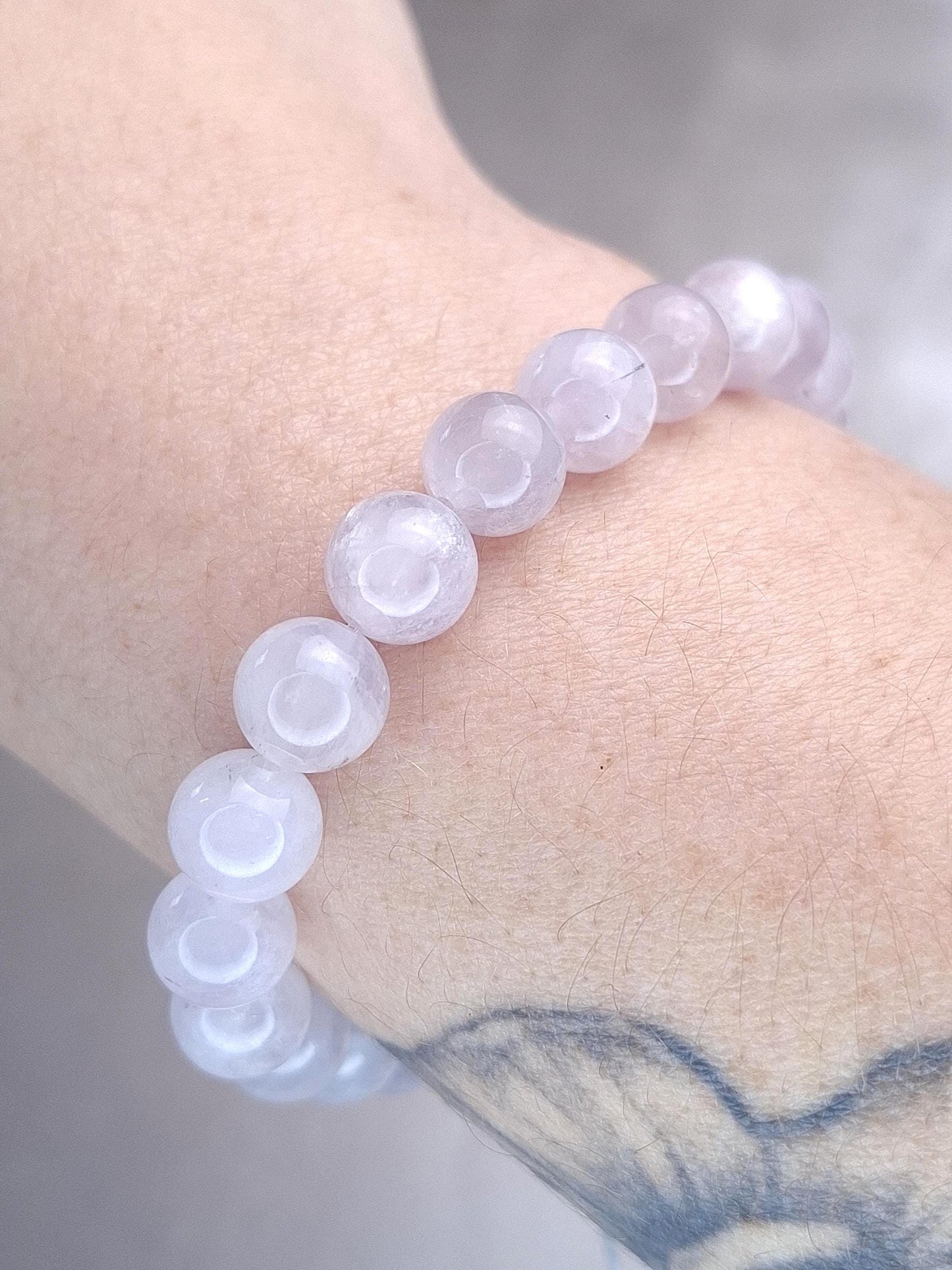 Bracelet Améthyste naturelle, bracelet Améthyste lavande