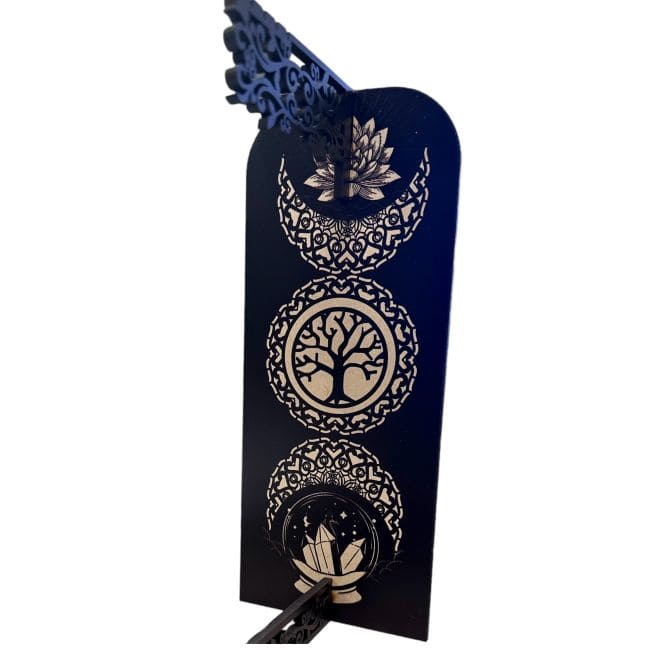 Planche de divination arbre de vie en bois
