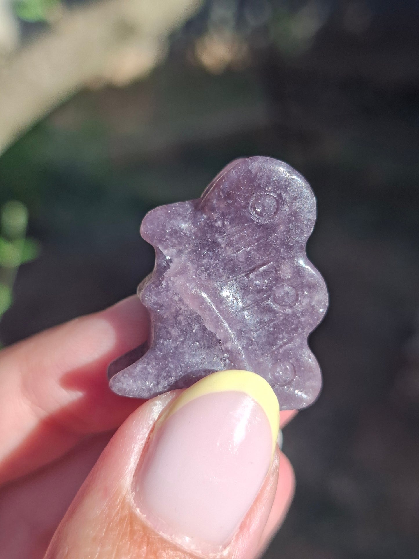 Fée en pierres naturelles