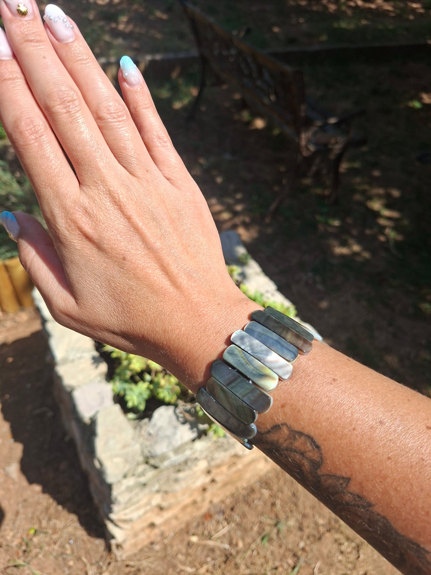 Bracelet Nacre noire